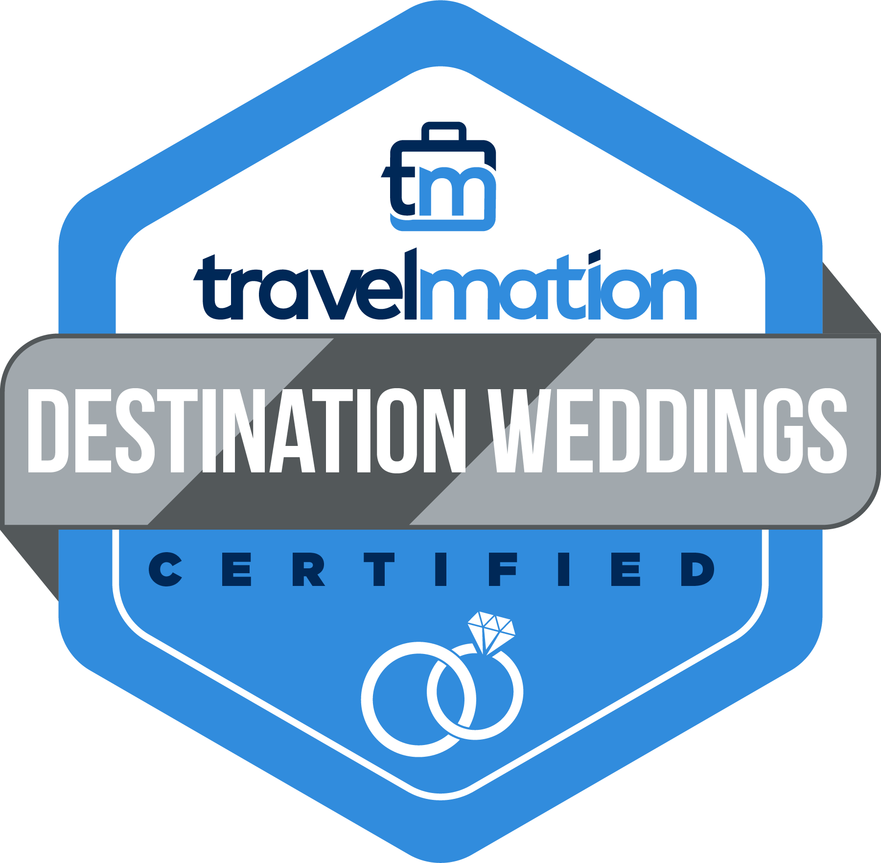TravelMation Certified Badge - Destination Weddings